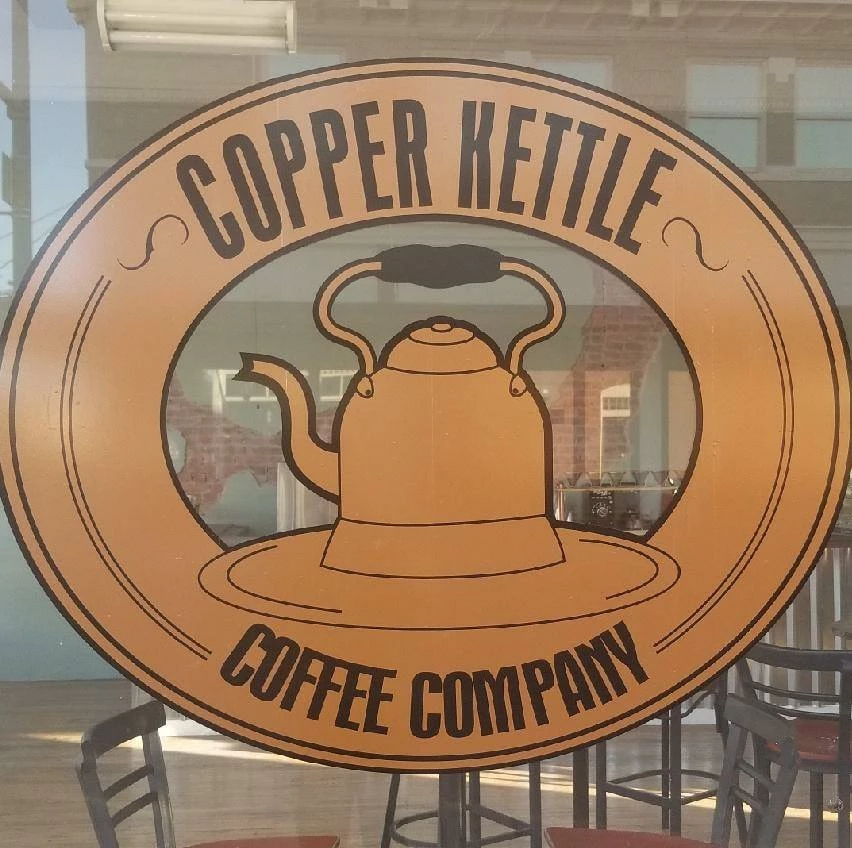 Copper Kettle Coffee Company sign